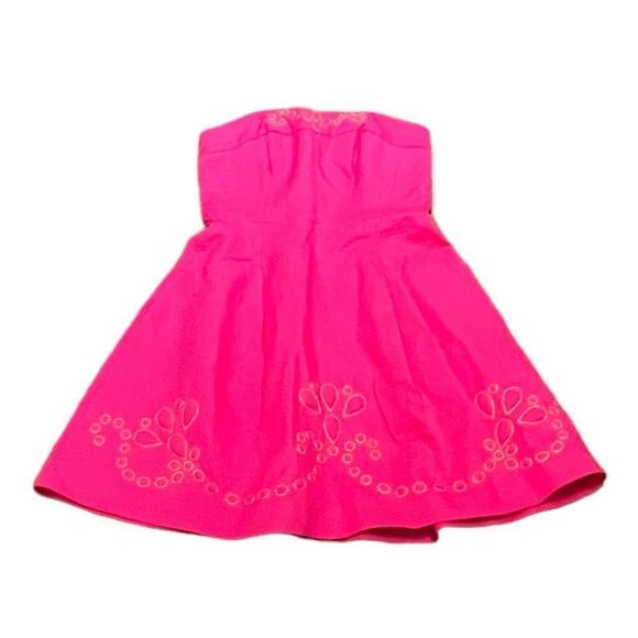 Lilly Pulitzer Pink Azalea Bernadette Dress, Size 0, NWT - Picture 3 of 11